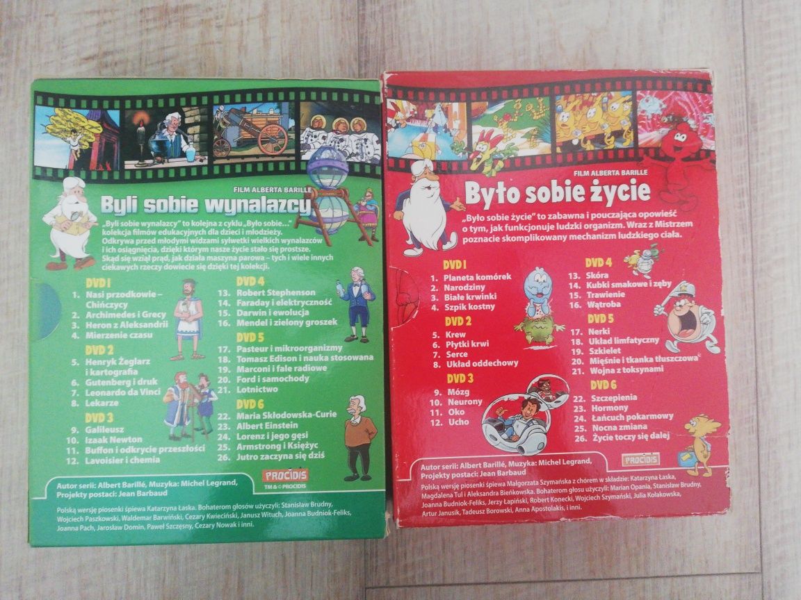 Było sobie życie DVD 12 płyt Byli sobie wynalazcy