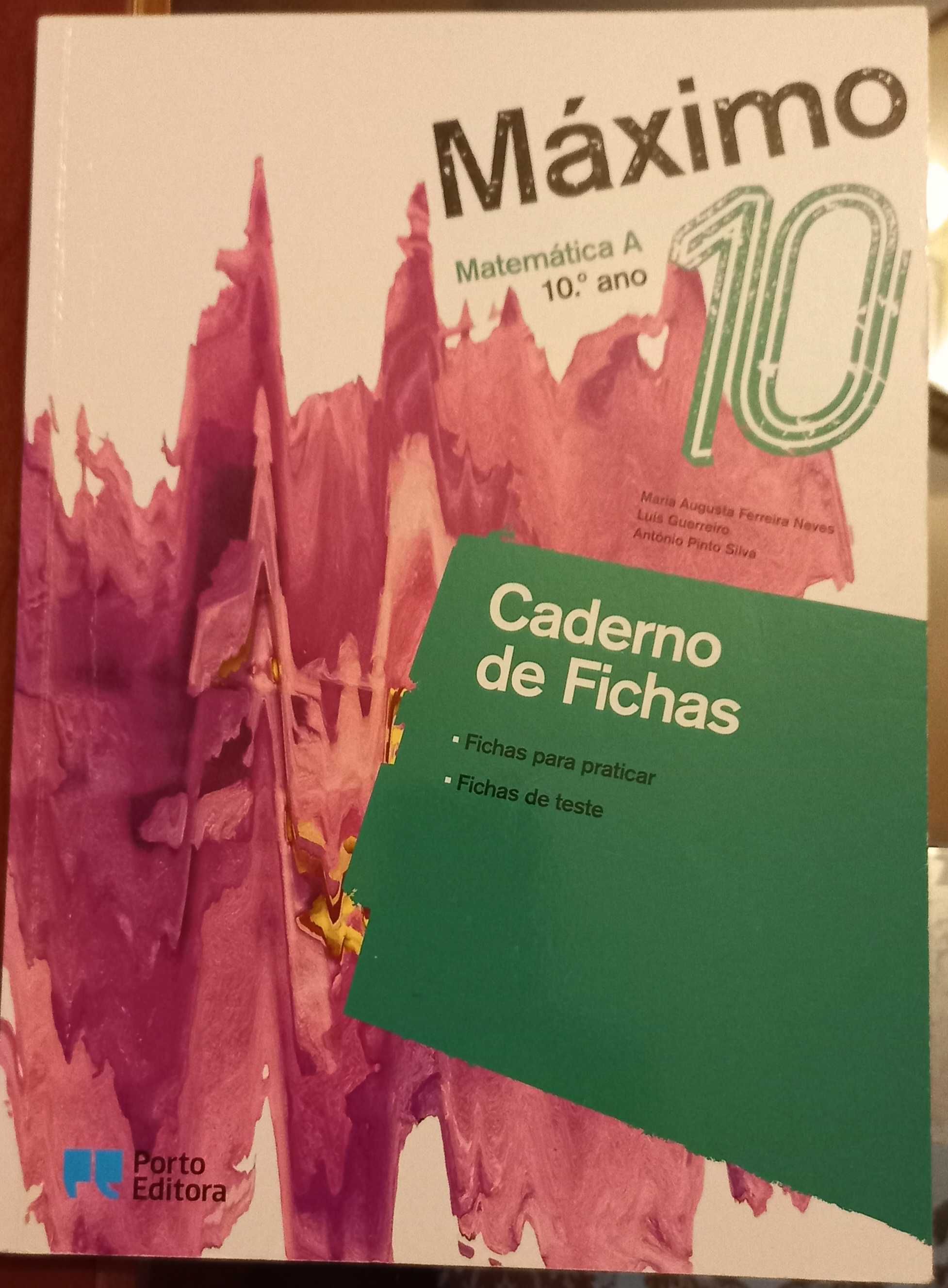 Máximo A 10 ano caderno atividades