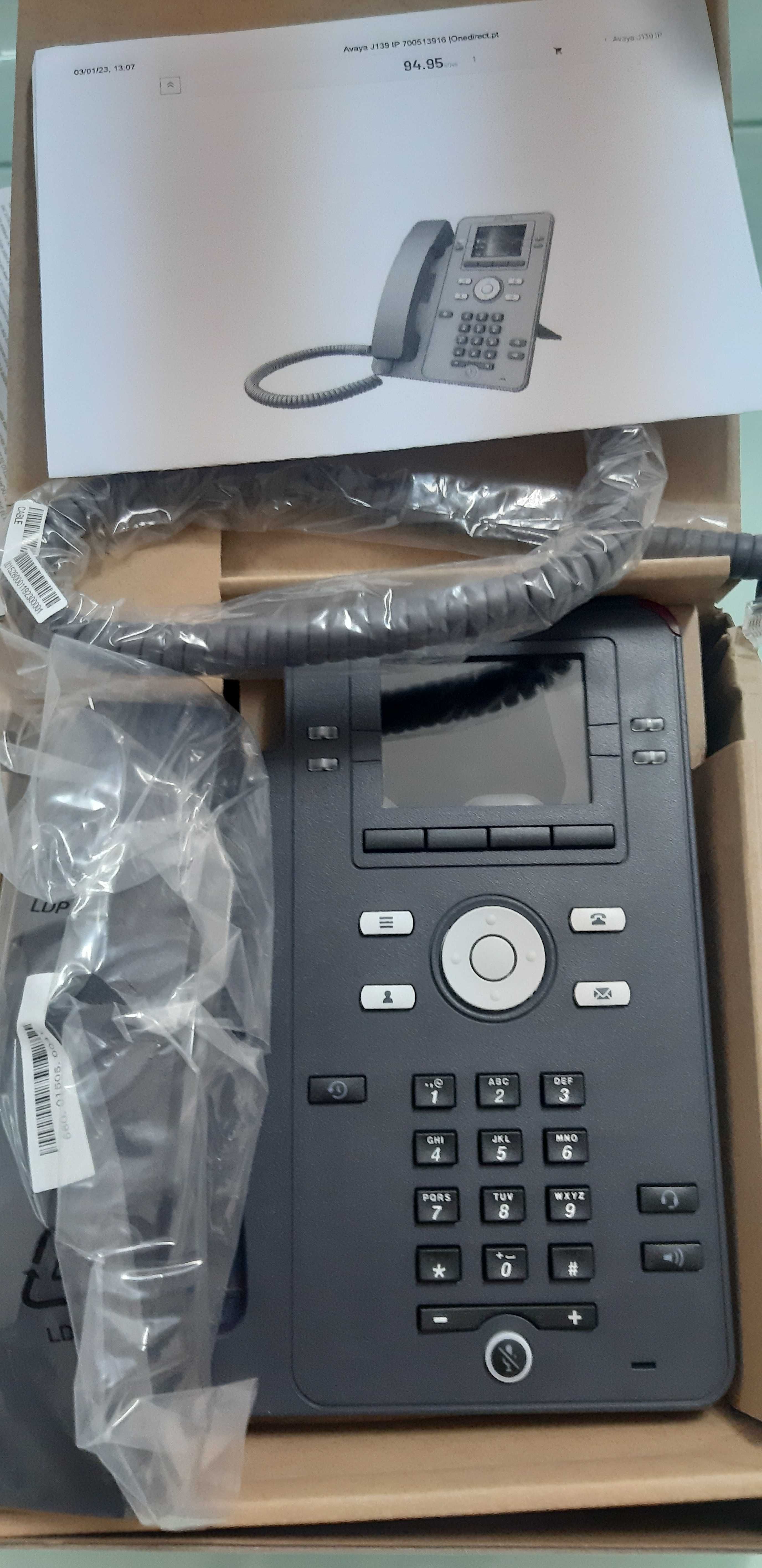 Telefone Avaya J139 IP