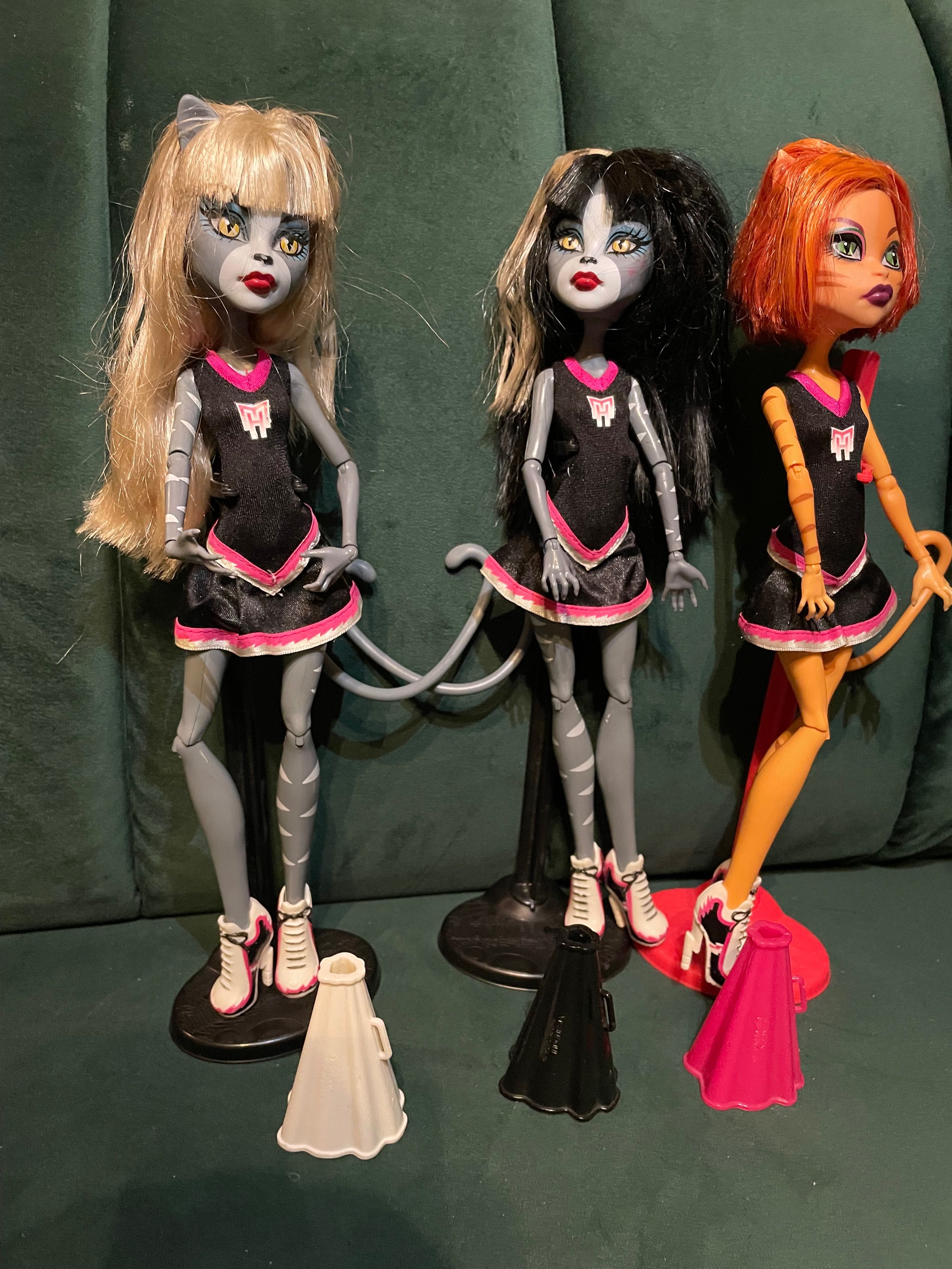 Lalki Monster High Cheerleaderki Toralei Meowlody Purrsephone