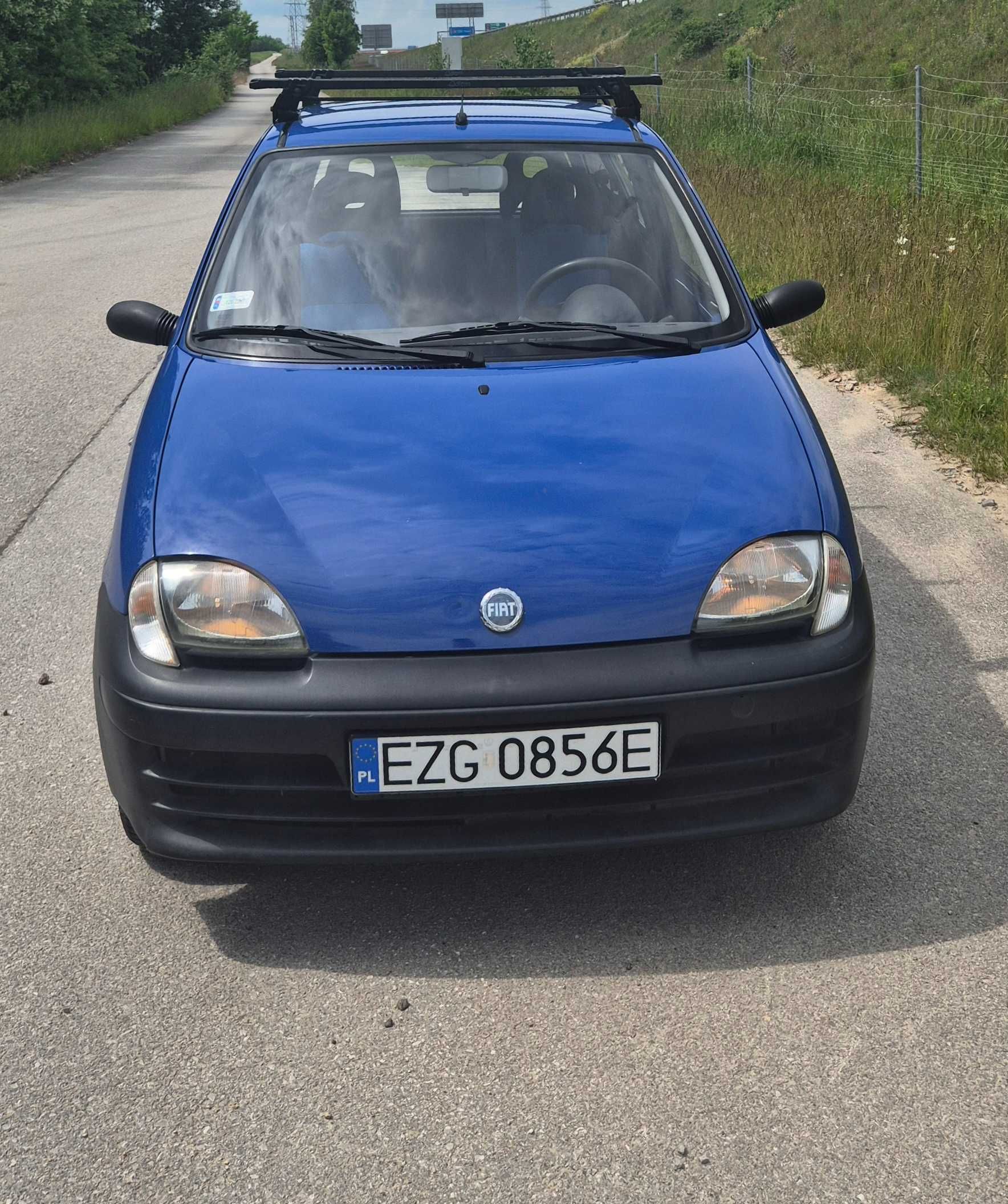 Fiat Seicento 2004 bezwypadkowy 1 właściciel super stan, hak, bagażnik
