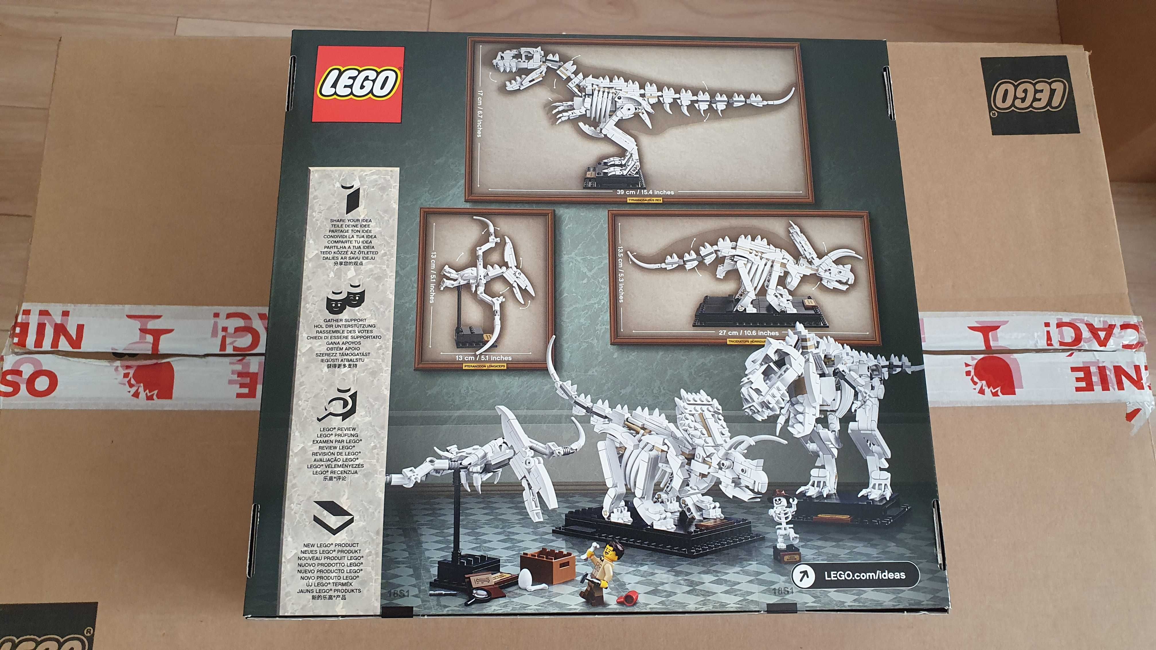 Lego 21320 Szkielety dinozaurów