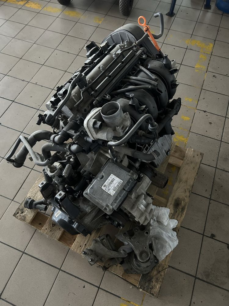 Двигун + кпп Skoda Fabia 1.4 16v MPI BBZ.