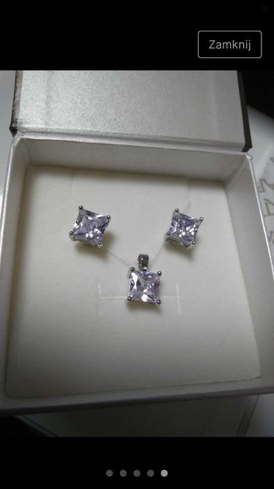 Komplet biżuterii APART nowy