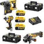 DeWALT DCK305P3T combo 3x5Ah DCF887 DCH273 DCG405