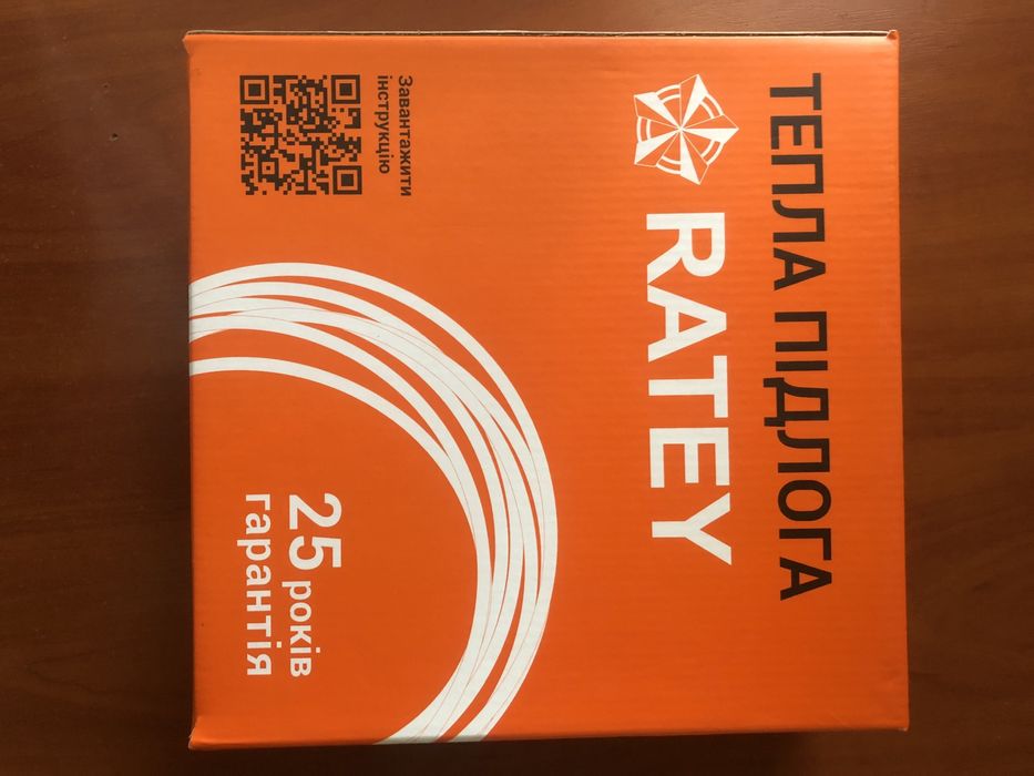 Тепла підлога Ratey rd2 1.1-1.4 м2 200 Вт