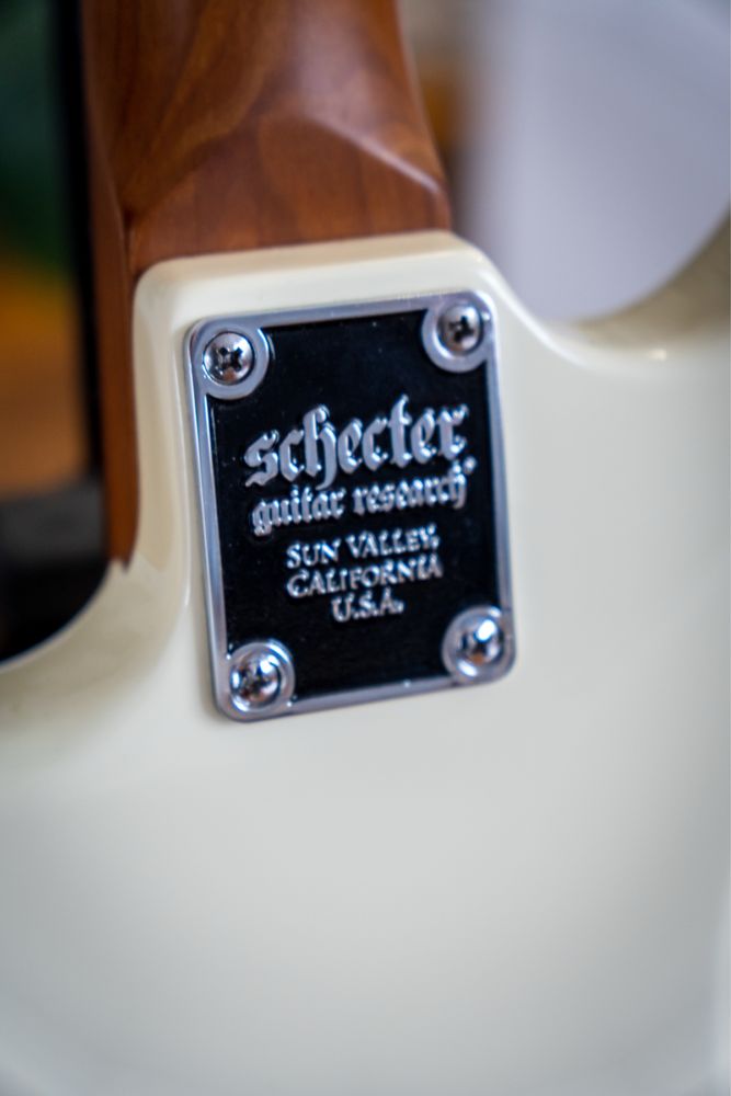 Schecter traditional Nick Johnston - stalowe progi