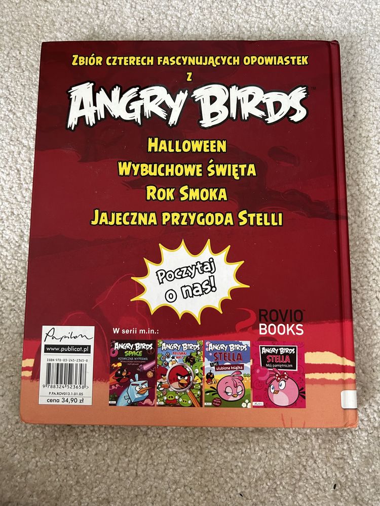 Książka angry birds