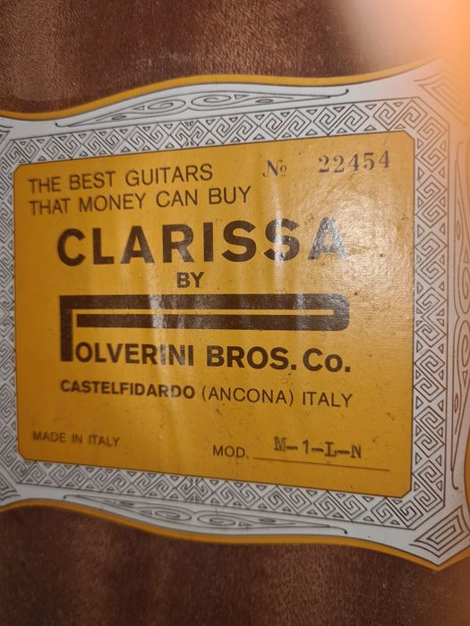 Guitarra Clarissa Italiana