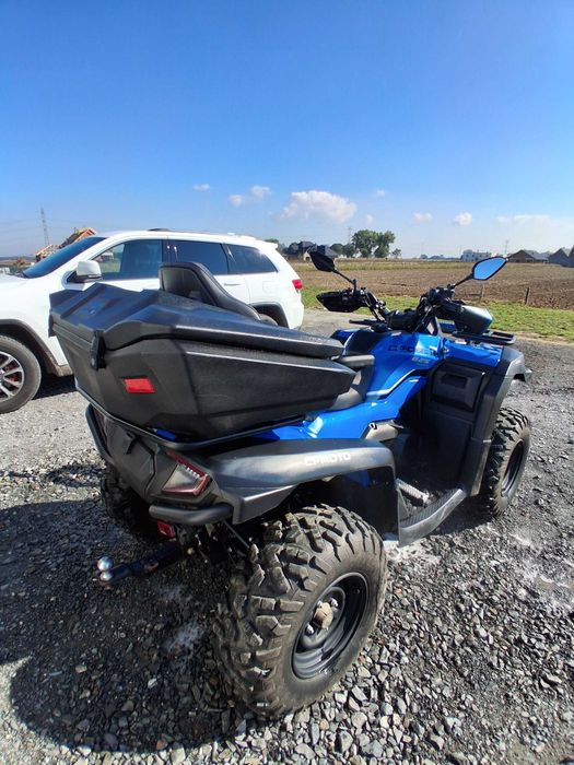 Cfmoto CFORCE 625 Touring Long kufer, ledbar, grzane manetki,dystanse.
