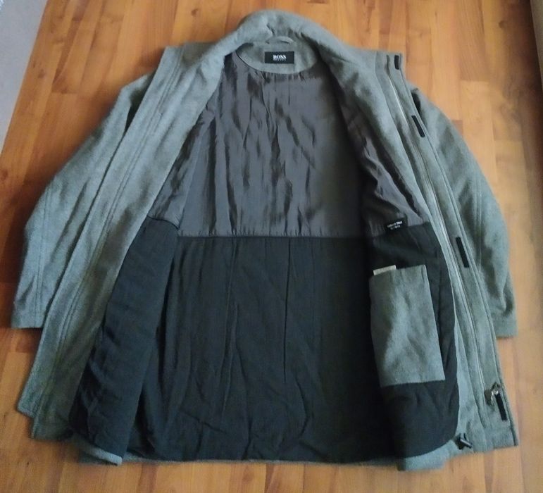 Полупальто Hugo Boss, Оригінал, кашемір+шерсть