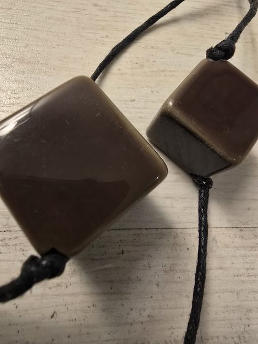 Naszyjnik Solar czekoladowy brąz