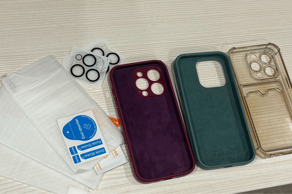 Чохол, захисне скло, чехол, защитоное стекло iphone 14pro