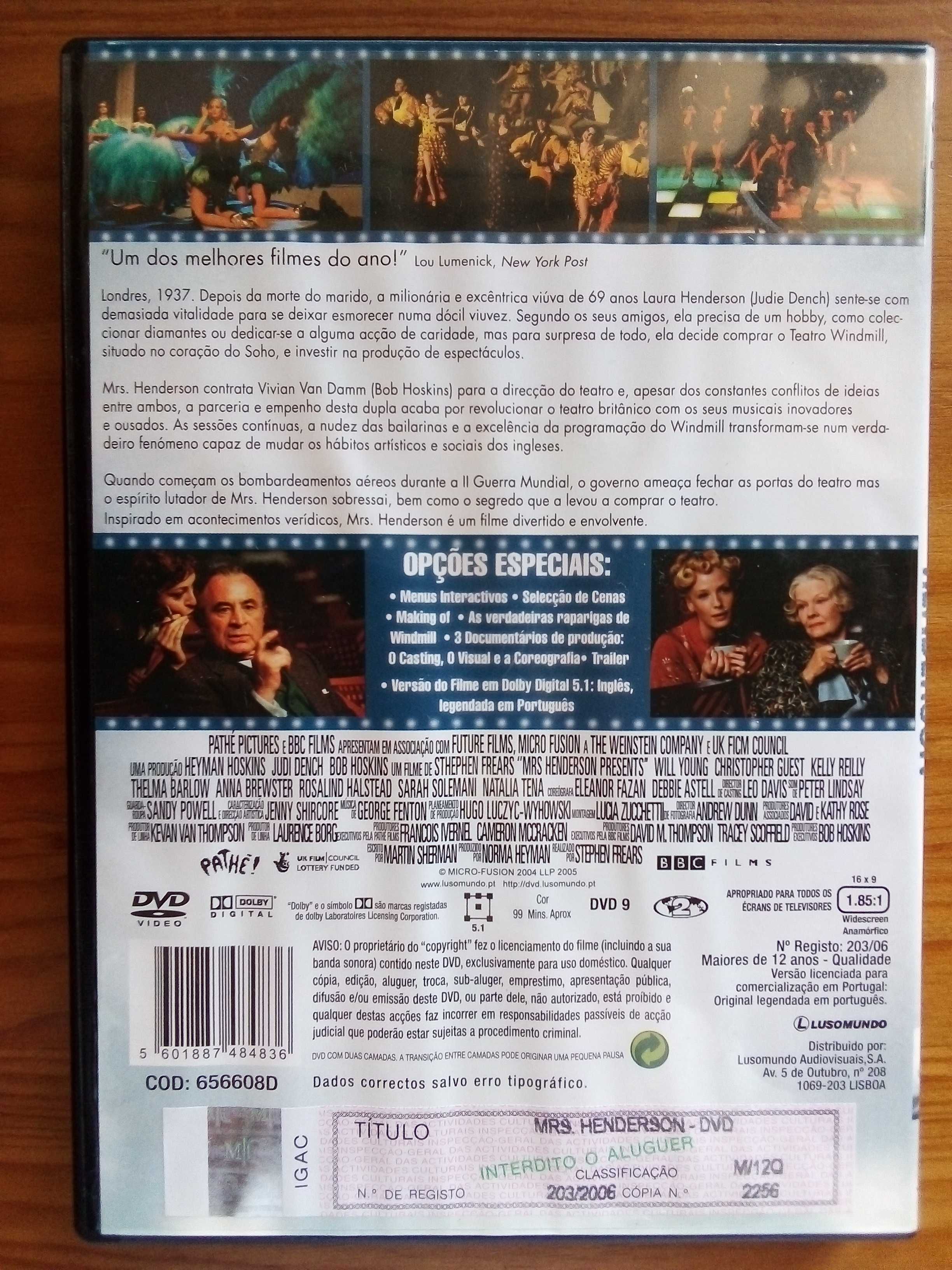 Mrs Anderson - Stephen Frears, Judi Dench, Bob Hoskins