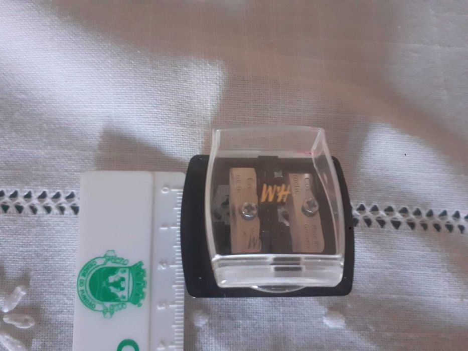 Afiador de lápis 2 em 1