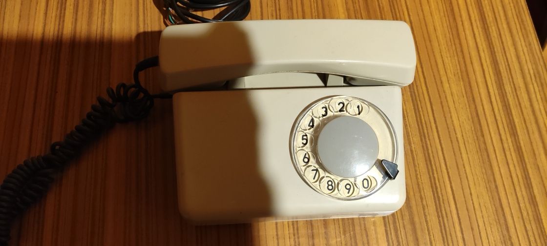 Telefon Tulipan Telkom RWT jasno-szary (sprawny)