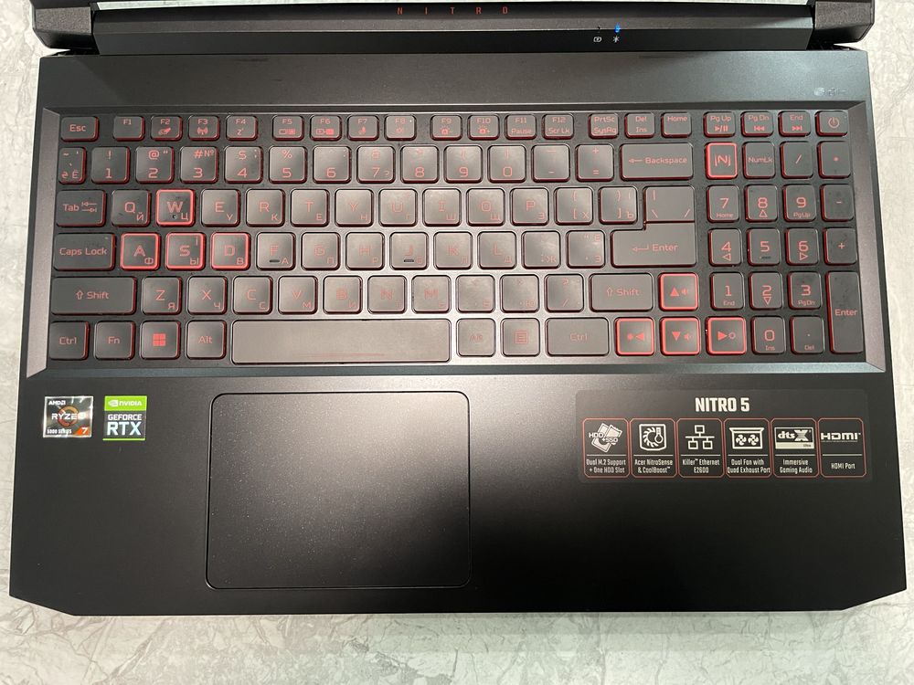 Игровой ноутбук Aser Nitro AN515-45-R9ZD