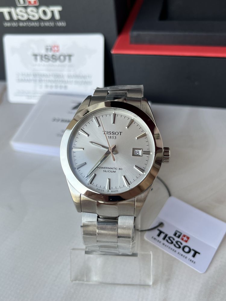 Годинник Tissot Gentleman Silicium T127.407.11.031.00
