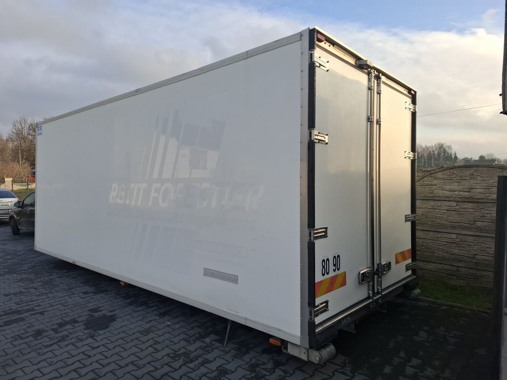 Kontener magazyn chłodnia z transportem 7m z agregatem