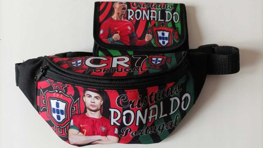 Cristiano Ronaldo CR7 Saszetka nerka plus  portfel Nowe komplety