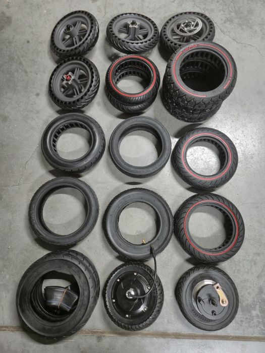 Koła opony do hulajnogi hulajnoga elektryczna opona koło felga silnik