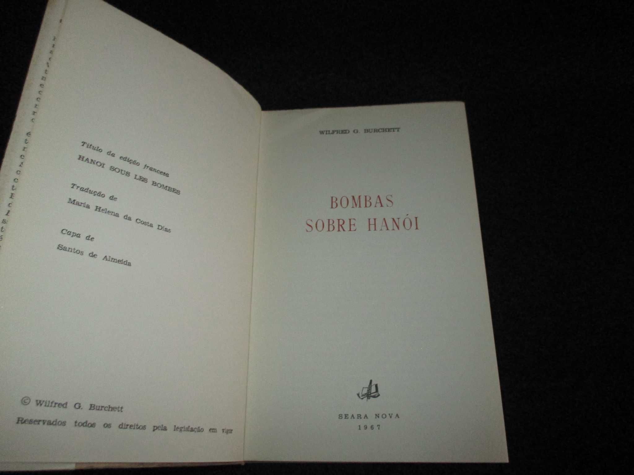 Livro Bombas sobre Hanoi Wilfred G. Burchett