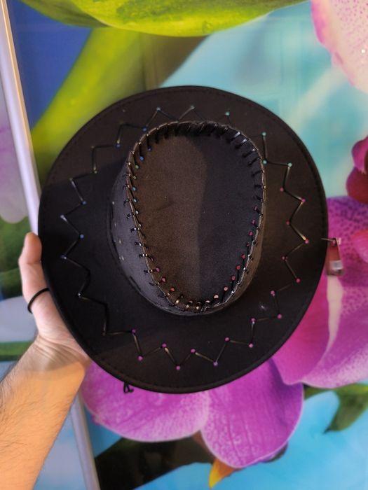 Новая шляпа ковбойская чёрного цвета с Olx доставкой+ 50 гривен