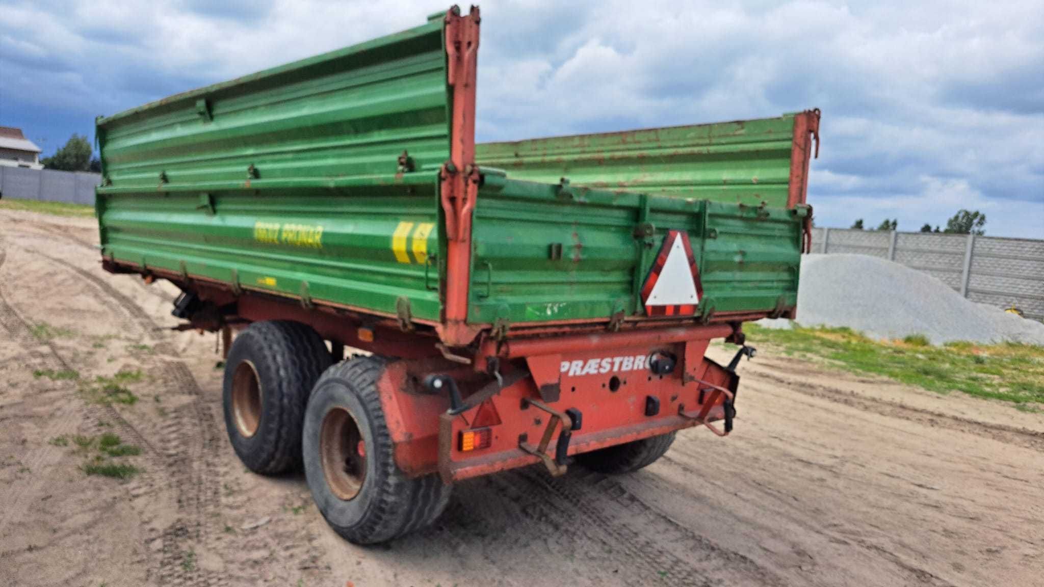 Pronar 663/2 wywrotka kiper tandem hamulec hydrauliczny 2 osie vat 23
