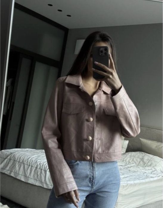 Шкірянка шкіряна куртка піджак