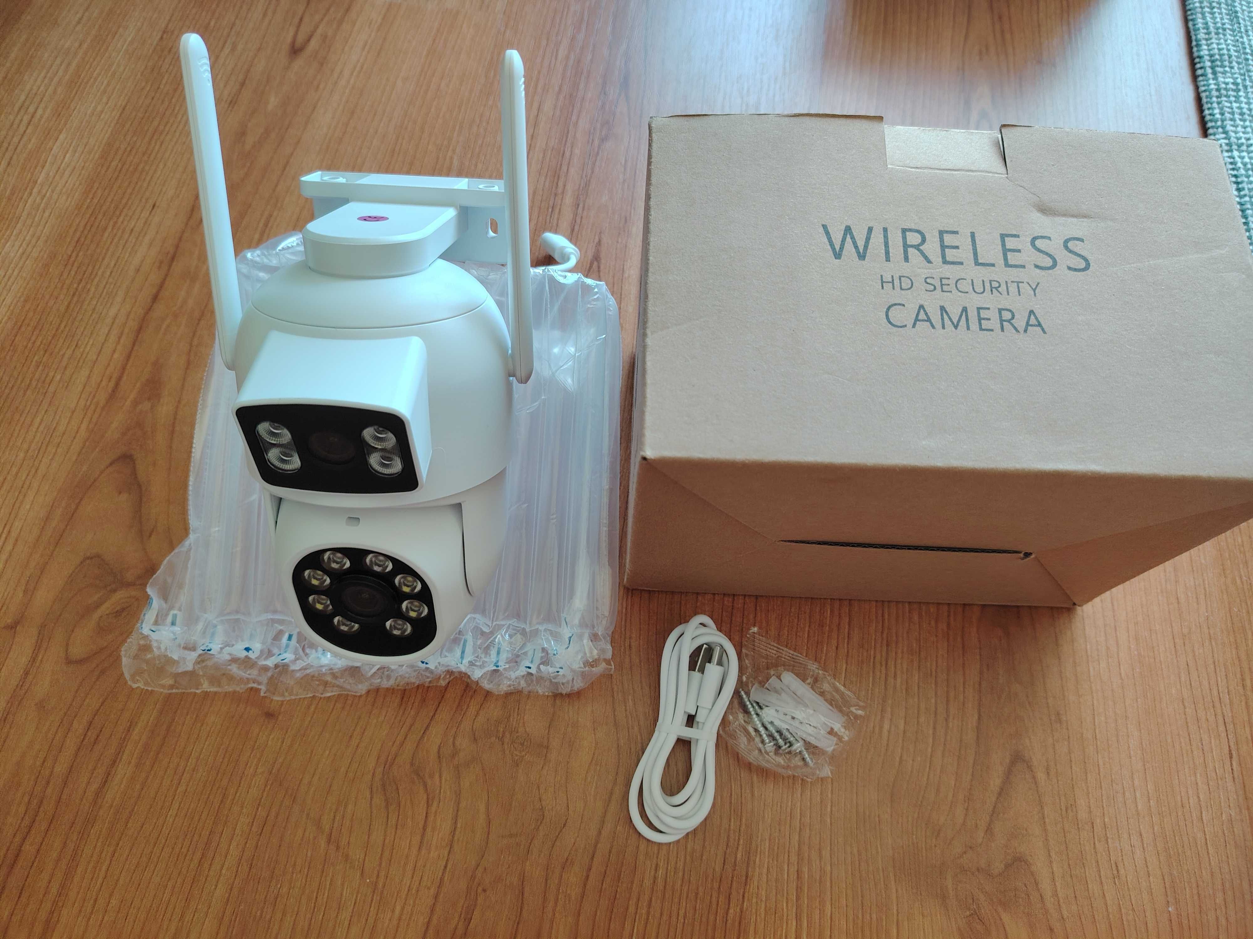 Câmara vigilância dupla WI-FI