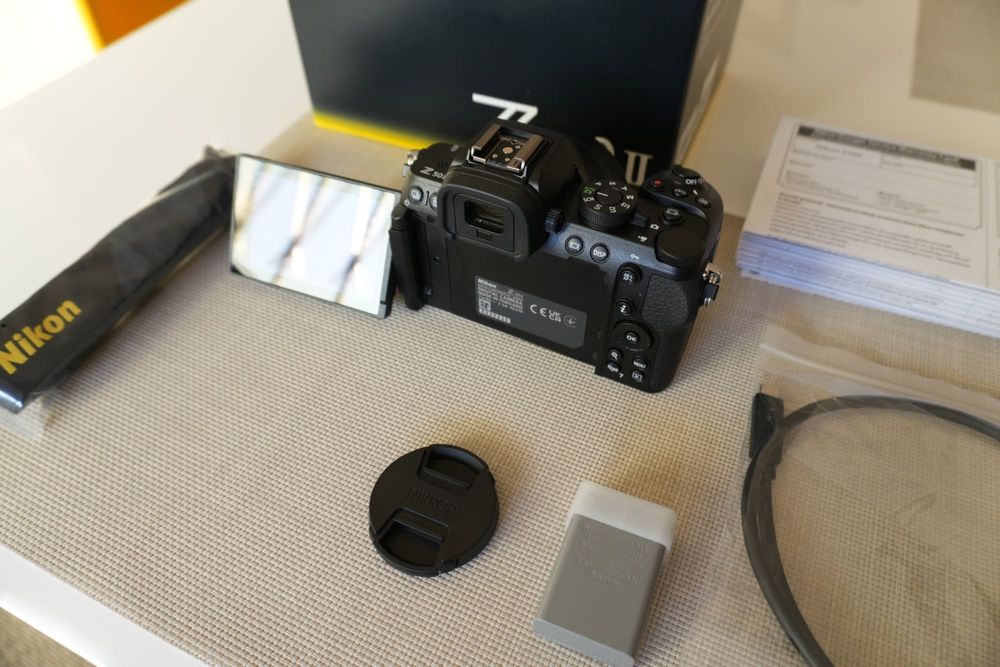 Nikon z50ii objetiva 16-50
