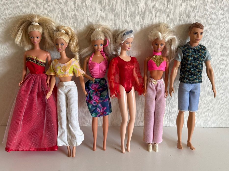 Куколки Barbie Mattel и Sindy Hasbro кукла лялька Барби Кен Синди