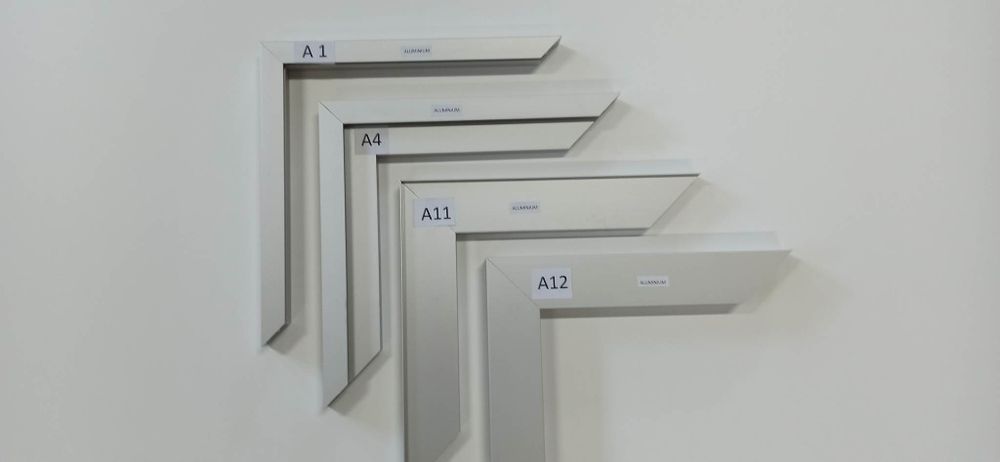 Fronty aluminiowe. Ramki aluminiowe do mebli