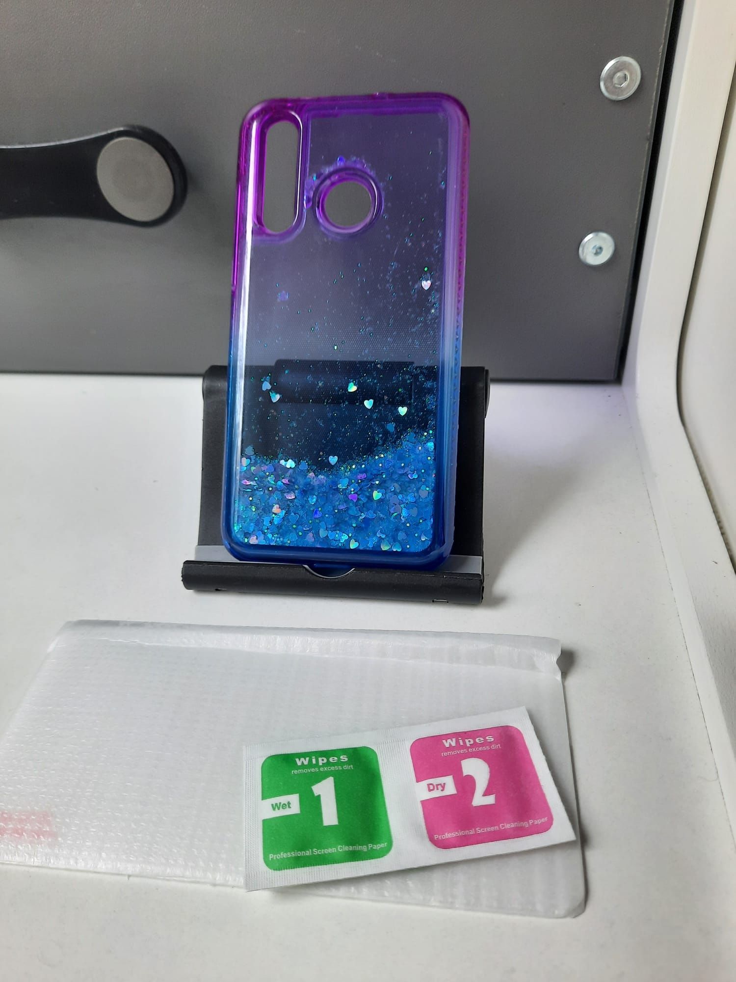 Etui z szkłem ochronnym dla Huawei Nova 4