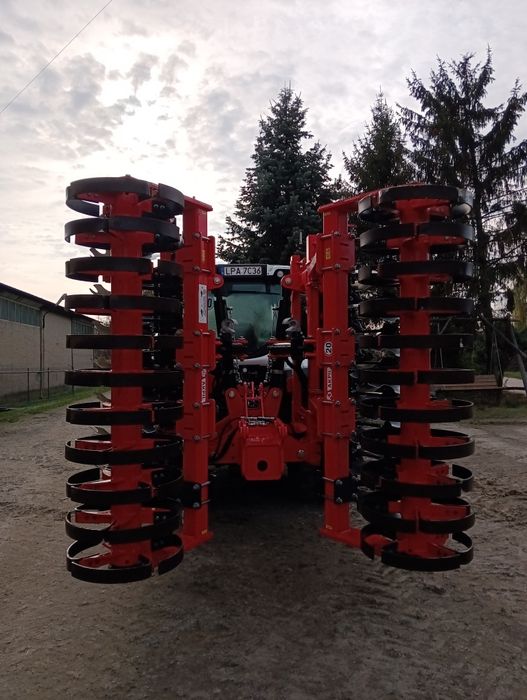 Brona talerzowa Akpil Bison XL 4 m , talerzówka, 1 właściciel