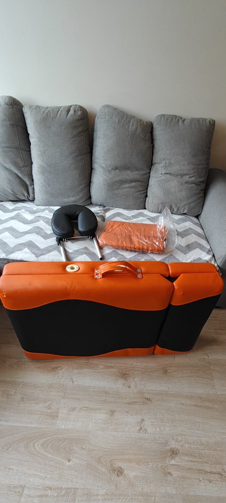 Stół łóżko do masażu 4 segmentowe drewniane BodyFit