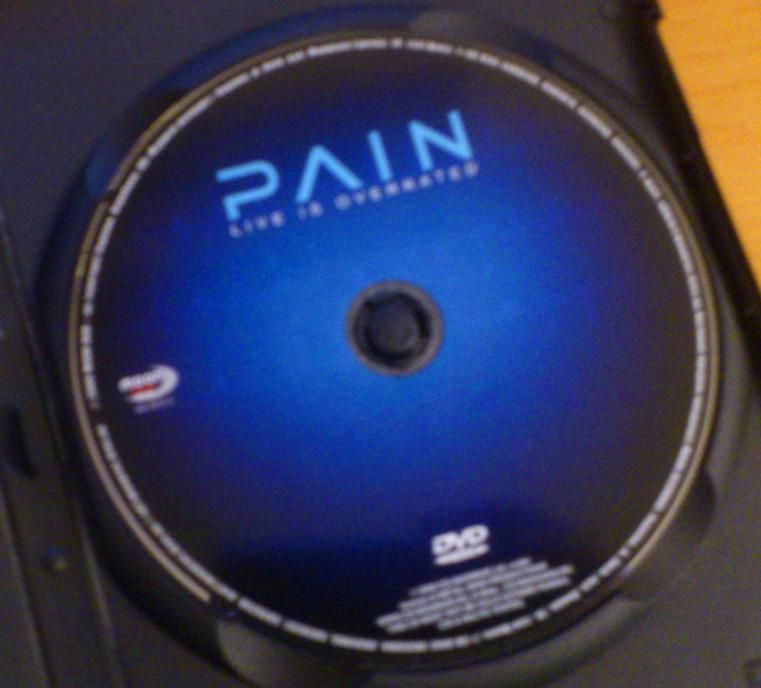 Pain: Live Is Overrated DVD, музыка, концерт