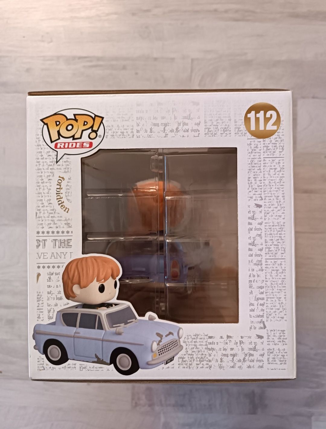 funko pop ron Weasley in flying car 112 Harry Potter