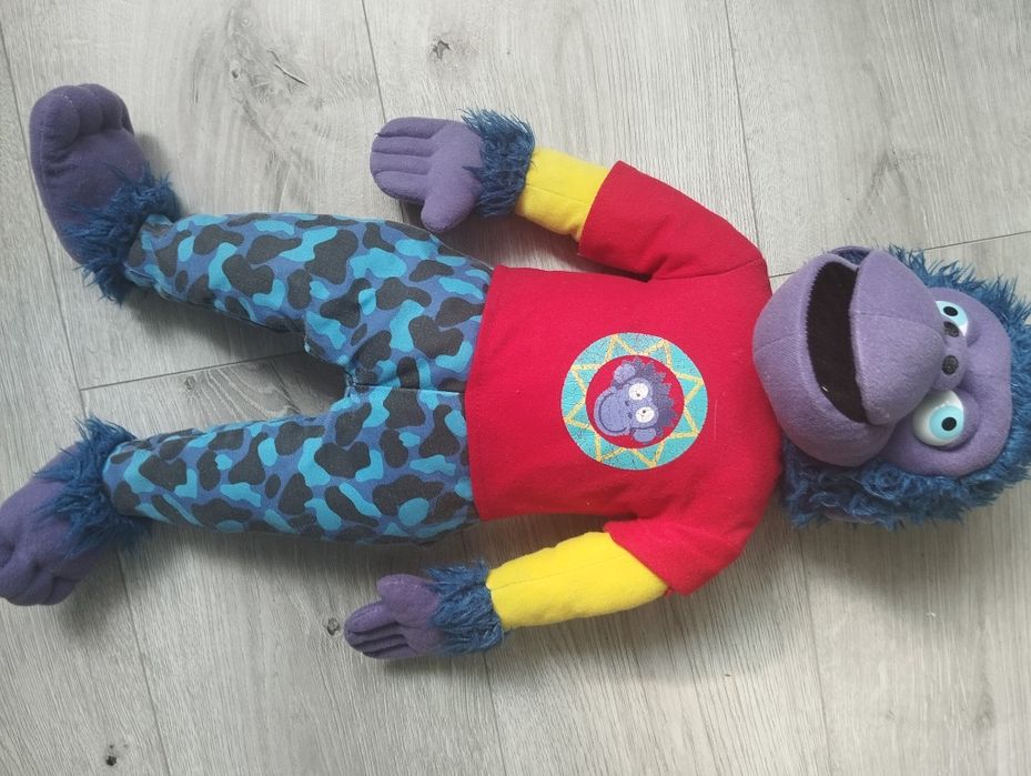 Maskotka małpa niebieska