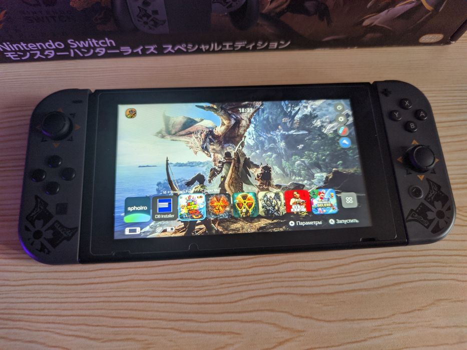 Nintendo switch Monster Hunter Rise Edition 32 256