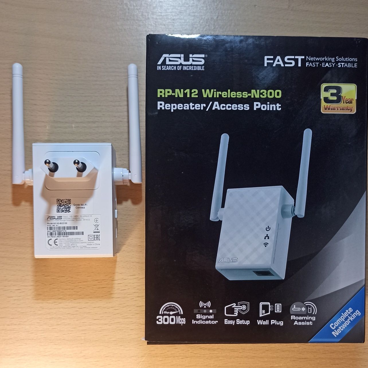 Wzmacniacz sygnału wifi - Adapter Asus - Stan idealny