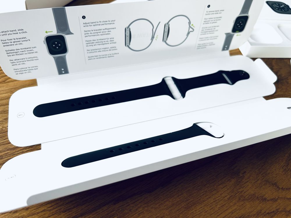 Apple Watch 8 45mm Stainless Steel Ceramic Cellular stalowy szary LTE
