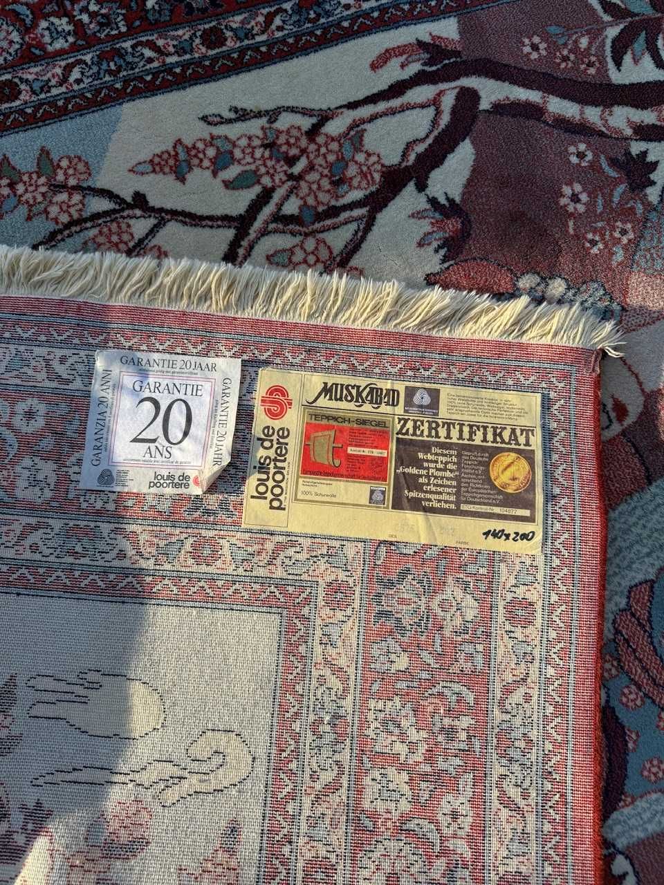 Dywan wełniany postaciowy perski Louis De Poortere 200x140 gal.10 tyś