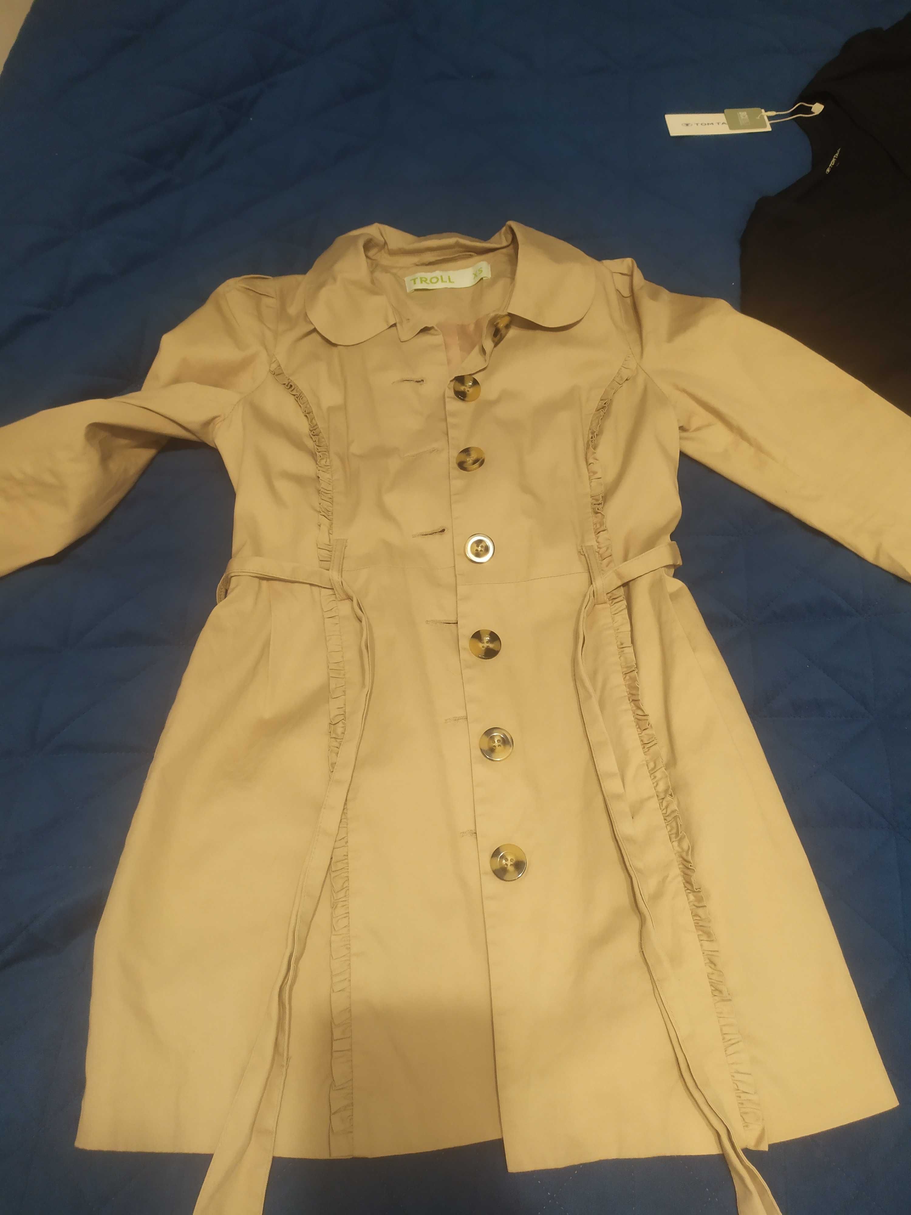 Płaszczyk kurtka dla dziewczynki