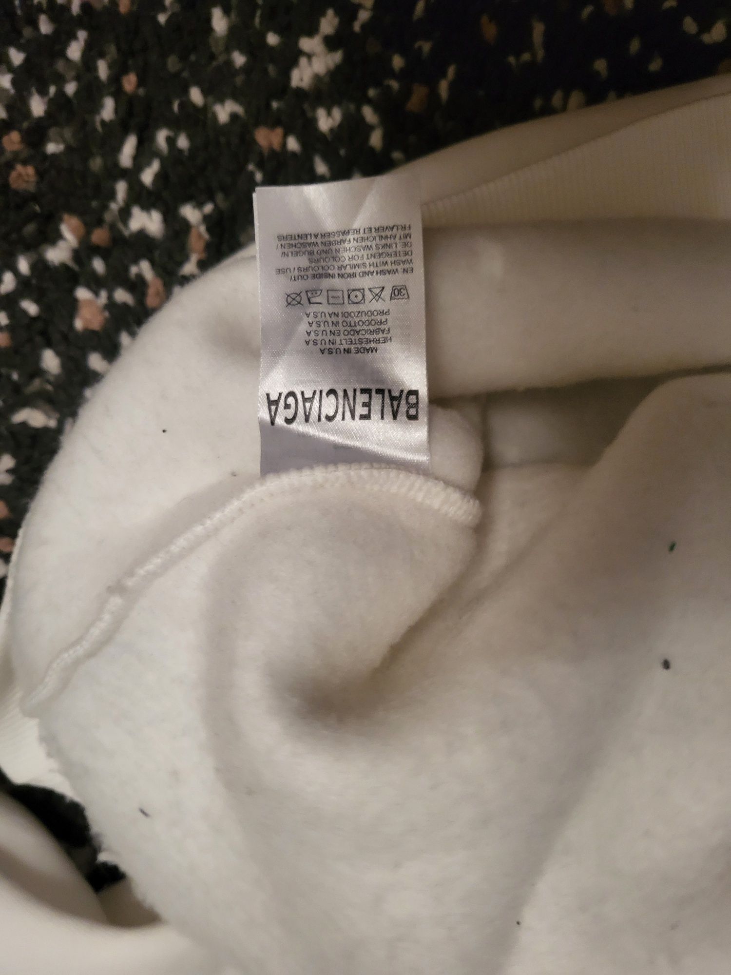 Balenciaga bluza z kapturem XXL