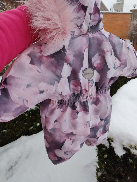 Зимовий дитячий суперерутий комбінезон Lenne 62р