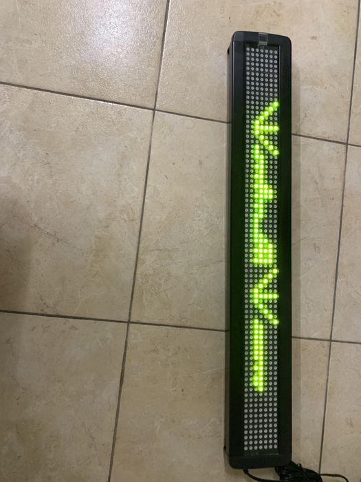 Display publicidade rotativo Leds