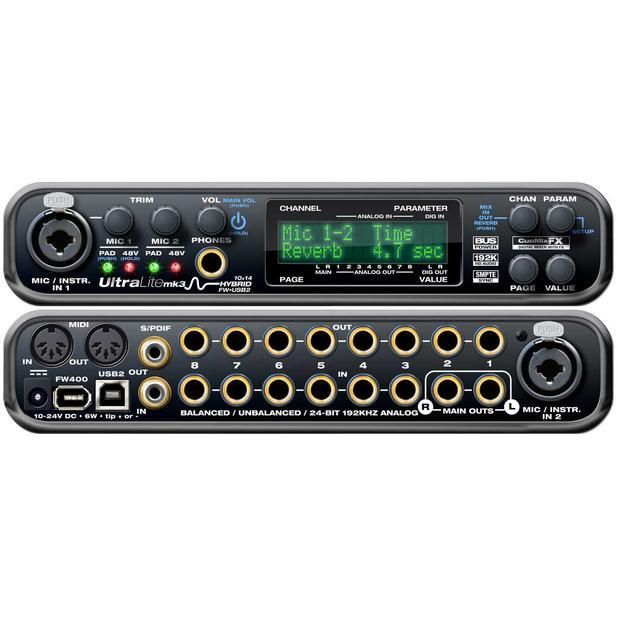 MOTU Ultralite MK3 Hybrid, Traveler, 8Pre, 828x, Audio Express, 4Pre