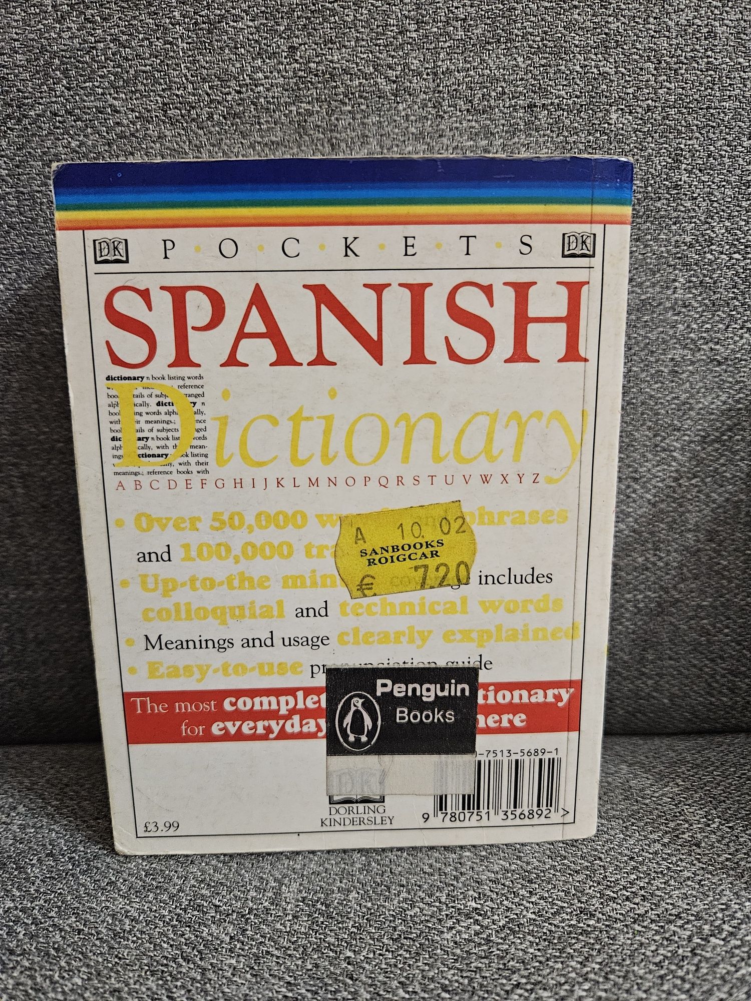 Spanish English dictionary słownik hiszpańsko- angielski Penguin