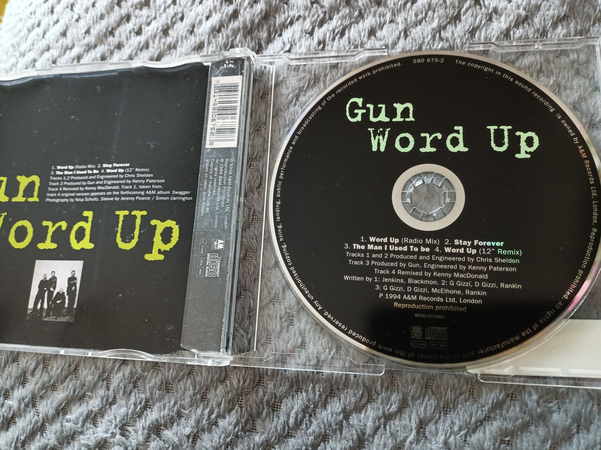 Gun - Word Up (CD, Maxi)(vg-)
